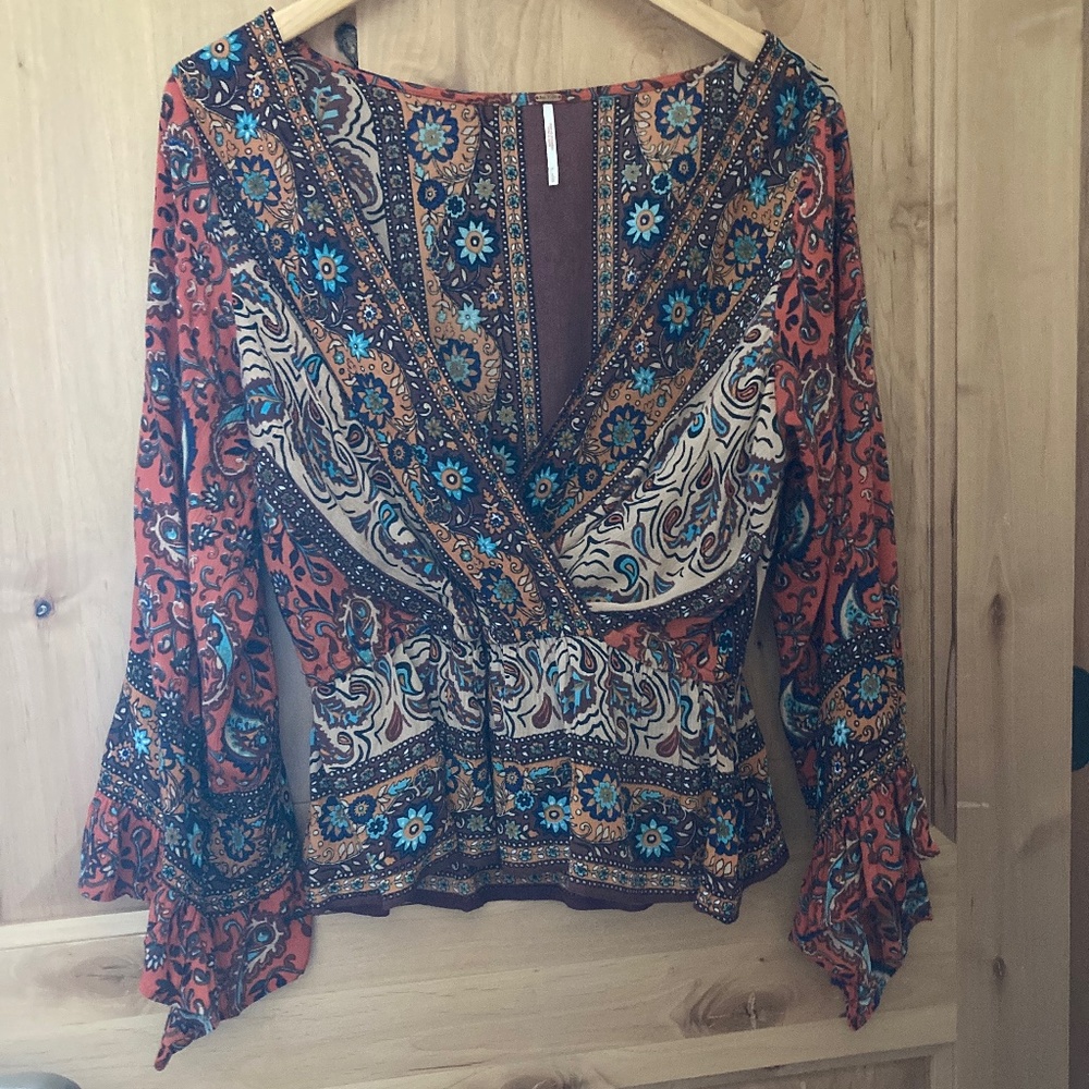 Free People Bohemian Blouse